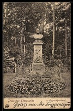 Eberswalde, by Hagen monument, postcard 1907 