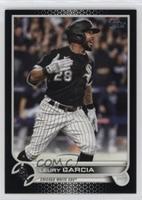 2022 Topps Series 2 Black 25/71 Leury Garcia #348 b8h