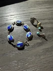 Vintage Old Lot of Sterling Silver Turquoise Jewelry Ring bracelet earrings