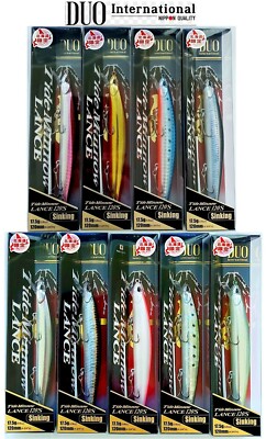 DUO Tide Minnow LANCE 120S Salzwasser Fischköder, Hard Bait , See Bass, Bluefish