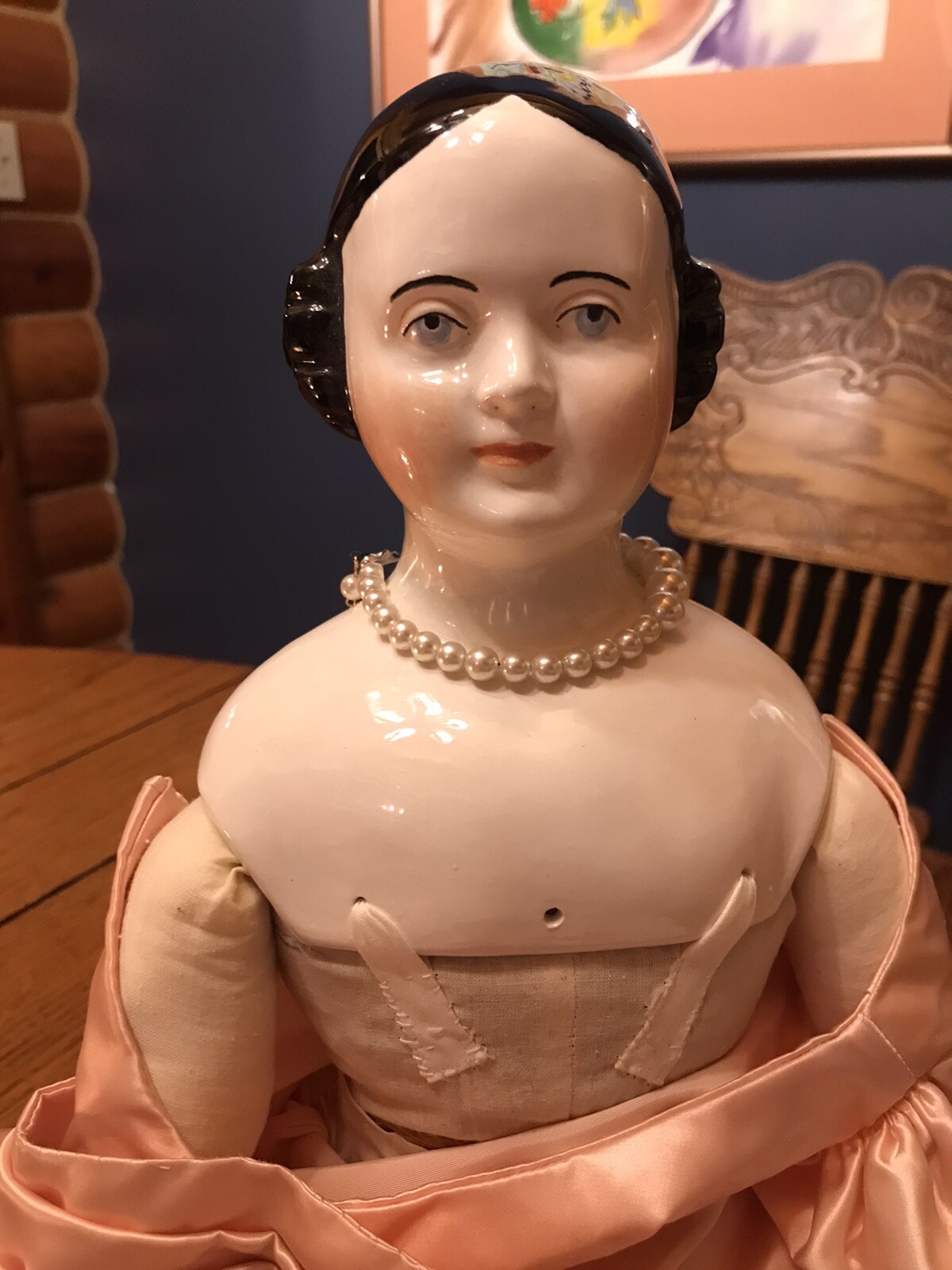 Antique 25” China Head Doll eBay