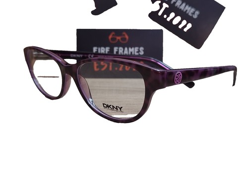 DKNY EYEGLASSES DK5058-505-52 New with case DKNY DK5058 505 Purple/Tortoise Eyeglasses | SmartBuyGlasses US main image 3