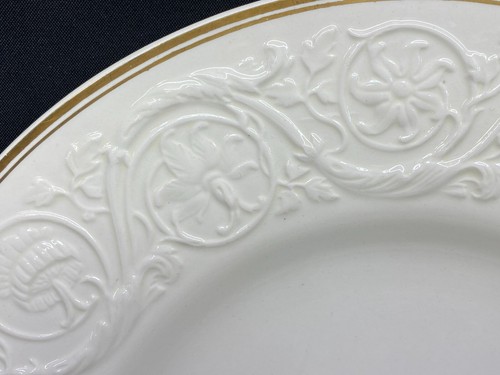 Wedgwood "PATRICIAN IVORY" England ~ Set of 4 ~ Dinner Plates ~ 10 1/2" - Picture 3 of 8
