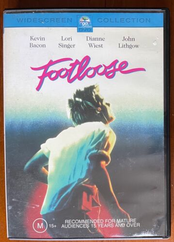 FOOTLOOSE - Kevin Bacon - Edición especial de pantalla ancha 1984 - DVD Reg 4 publicación gratuita - Imagen 1 de 3
