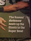 Art Modell Signed 2001 Sports Illustrated Ravens SB35 Autograph Cleveland Browns — photo 3