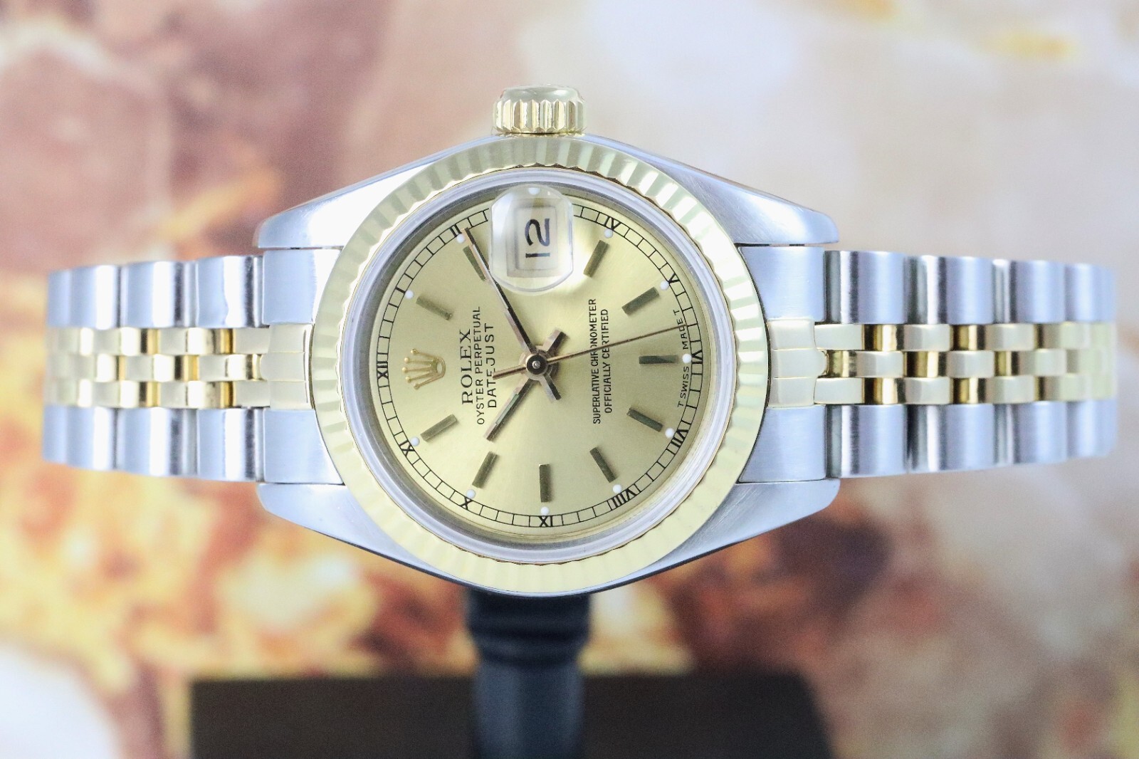 Bild 1 - Rolex Lady-Datejust 26mm Stahl/Gold 69173 Automatik B&amp;P 1990 Dif22387 AVS18048 X