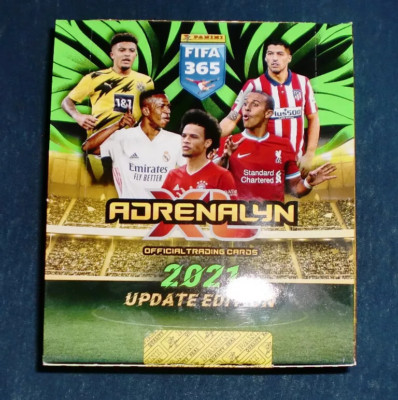 Panini Adrenalyn FIFA 365 Update Edition 2021 Display 36 Booster + Binder