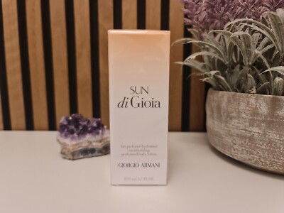 Giorgio Armani Sun Di Gioia Body Lotion 200 ml Neu OVP 
