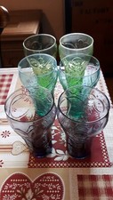 6 verres COCA COLA MAC DO BULLES  neufs , jamais utilises , lot 1458