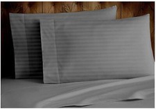 Set of Two Oversized Superhuge Pillow Case - Cover - 100 Egyptian Cotton 600...