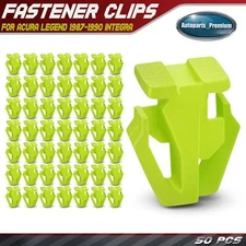 50Pcs 13mm Nylon Body Side Moulding Retainer Clips for Acura Legend 1987-1990