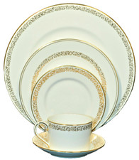 WEDGWOOD Vera Wang Fine China Filigree Gold 5...