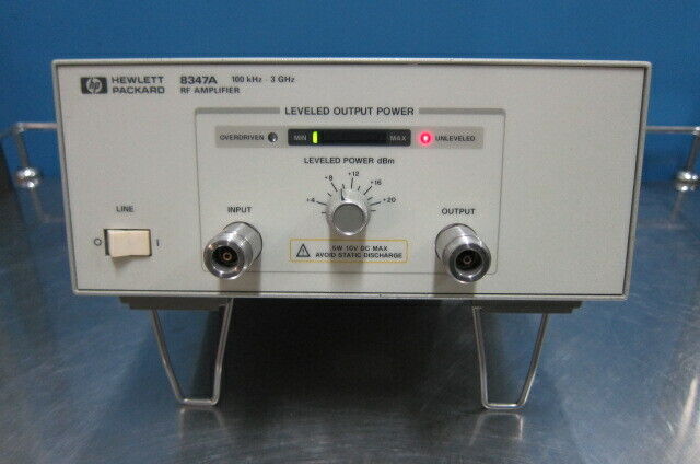 HP Agilent Sale item 8347A RF Amplifier 100 kHz to GHz 3 Genuine