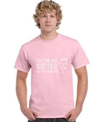 T-Shirt I'm The Big Sister So I'm The Boss Kinder lustige Geschwister T-Shirt Top