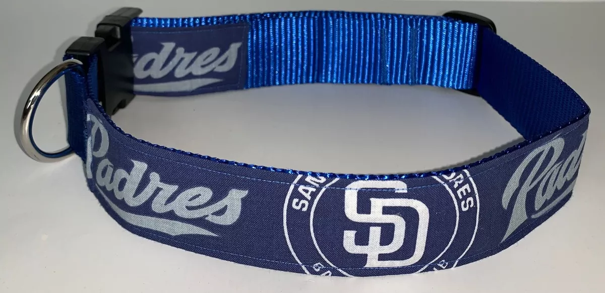 San Diego Padres COLLAR Pet Pro Baseball Fan Game Gear MLB Shop Team  X-Large SD