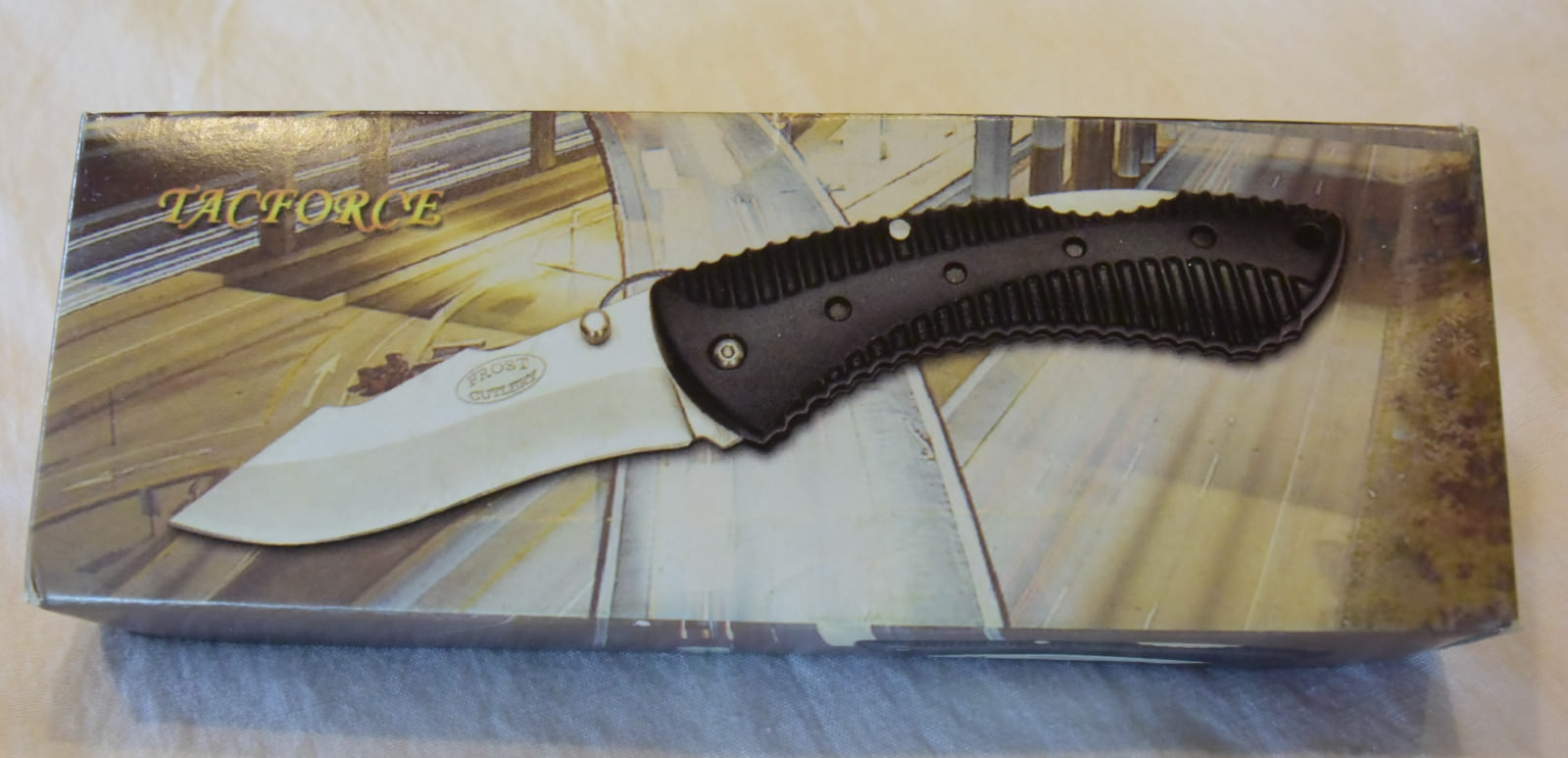 POCKET KNIFE FROST CUTLERY TACFORCE NE CLIP 4.5" UltraCheap Deals WITH