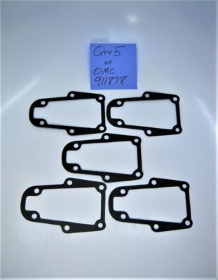 OMC 911878 *QTY 5* OEM ~NEW~ Cobra Sterndrive Shift Rod Gaskets -FREE SHIPPING!!