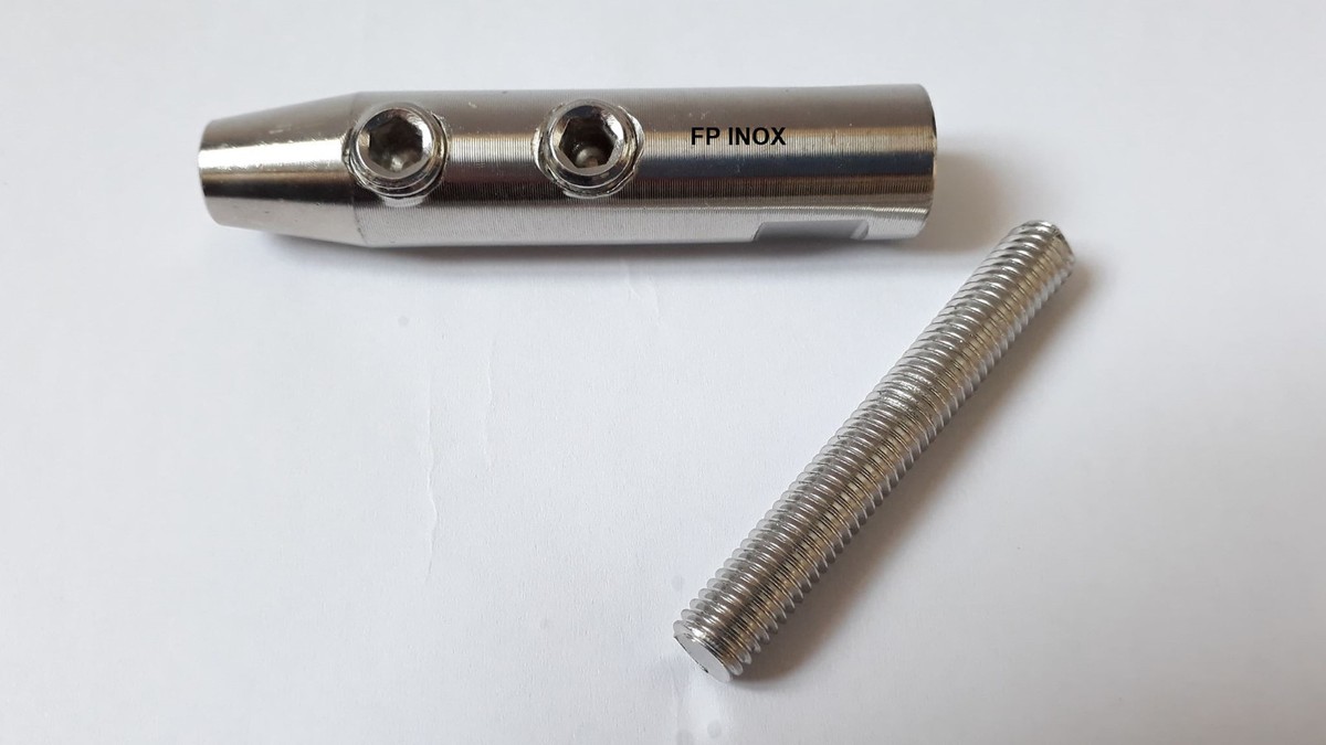 Embout à Sertir Avec œil En Inox 316 Pour Câble De 5 Mm - Référence A51405 - Neuf Sous Emballage