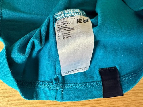 Uniqlo UT x Fist of The North Star Thouzer Blue T-shirt Size Medium Anime Manga - Picture 6 of 12