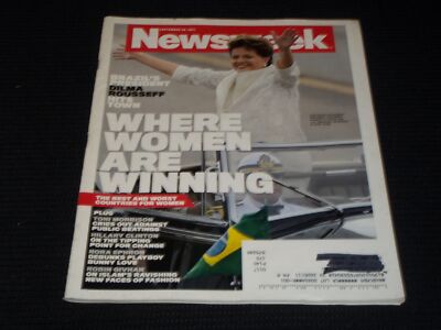 2011 SEPTEMBER 26 NEWSWEEK MAGAZINE - BRAZIL'S DILMA ROUSSEFF COVER - E 1402