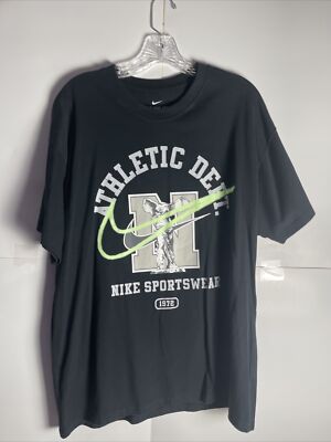 Nike Sportswear Goddess of Victory 1972 Men T-Shirt Black