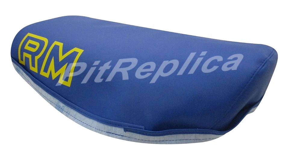 NUEVA FUNDA SILLÍN ASIENTO SUZUKI RM250 RM465 RM500 1981 1982 1983 *AZUL* [3TACS] Foto 3 de 4