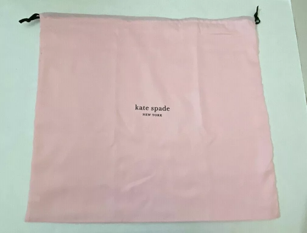 New Kate Spade Large Drawstring Dust bag size 19" x 17"