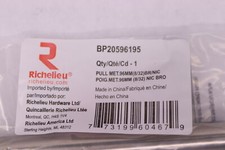 Richelieu Hardware Contemporary Cabinet Pull Brushed Nickel 3-25/32" x 3-25/32"