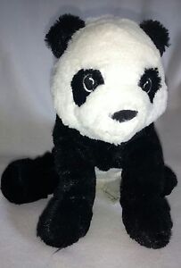 New IKEA KRAMIG Soft toy Panda, white, black! | eBay