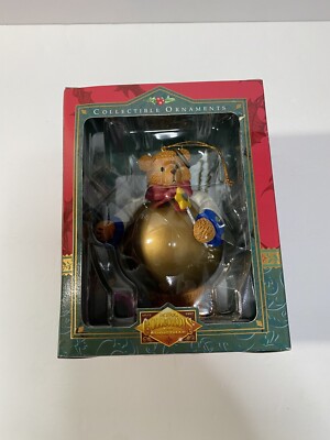 Matrix Collections for Christmas Teddy Bear Collectible Ornaments Sealed In Box