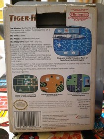Jeu Tiger Heli Nes Nintendo en boite complet avec notice  Originale FRA 