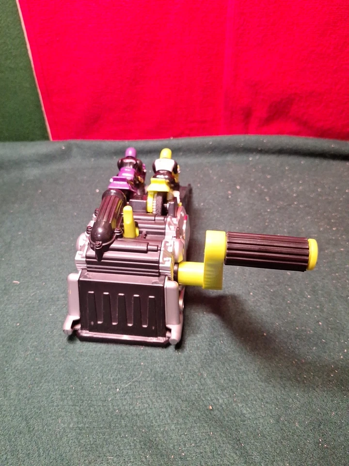 Винтаж 2002 Mattel Hot Wheels Hyper Wheels рукоятка em двойная мотоциклетная пусковая установка - Изображение 4 из 4