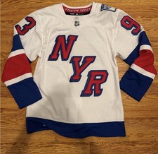 NWOT Authentic New York Rangers Mike Zibanejad Jersey Stadium Series 2024 sz 44