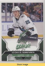 2020-21 Upper Deck MVP Green Script Marcus Sorensen #80 READ z6b