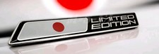 Limited Edition Japan Aluminium Aufkleber Logo Schriftzug Auto Sticker Fahne