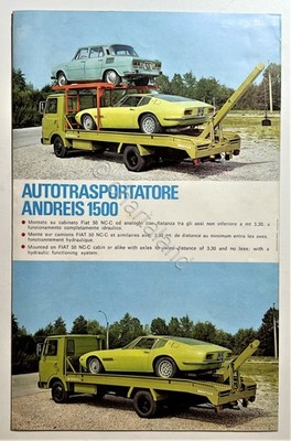 Prospekt LKW - Andreis T2 - 70er Jahre