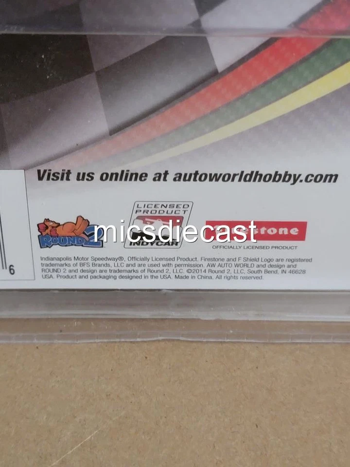 Raro Mundo Automático Ryan Hunter Reay 2014 #28 DHL United Honda ENVÍO GRATUITO 1:64 NUEVO EN PAQUETE Foto 4 de 4