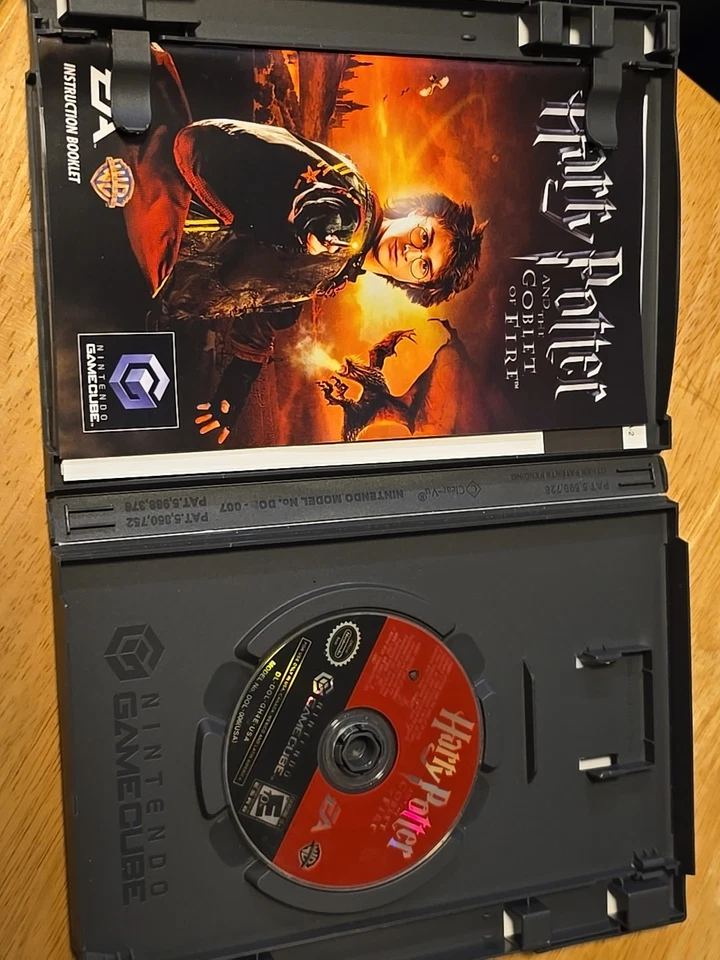 Harry Potter and the Goblet of Fire (Nintendo GameCube '05) CIB, tested Working - Image 3 of 4