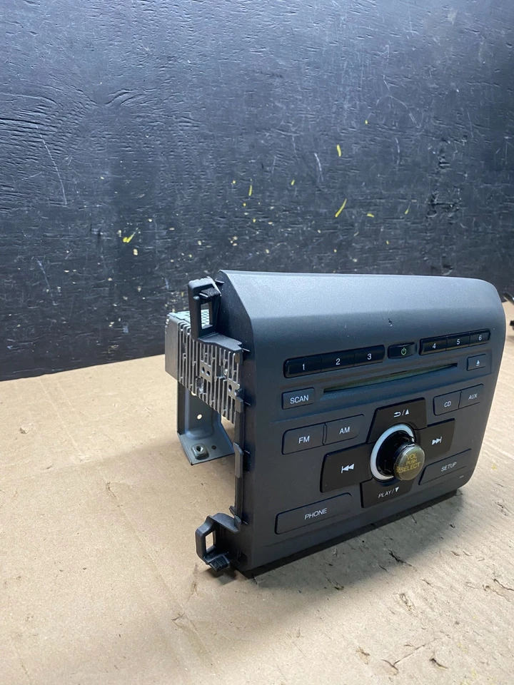 2012 Honda Civic Radio Climate Control Air Vent Bezel R8886 DG - Image 2 of 4