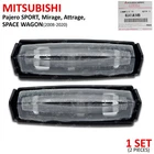 Set Rear License Plate Lamp Light For Mitsubishi Mirage G4 Hatchback 2012 - 2019