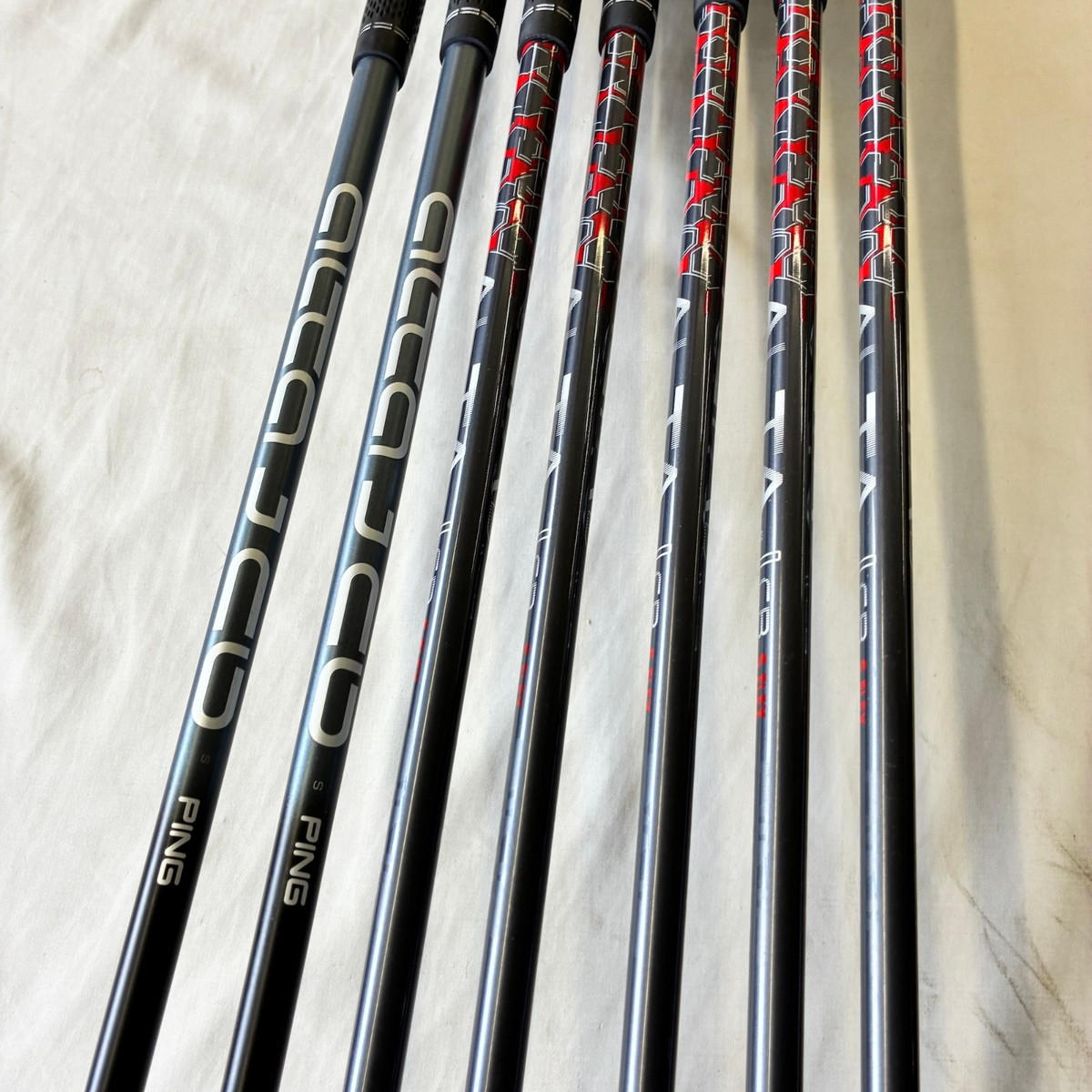 Ping G710 Iron Set 6-Sw 7pcs Stiff Graphite Shaft Golf Clubs Black