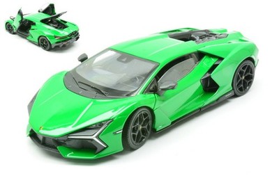 Welly Lamborghini Revuelto Green 1:24 Diecast Road Car Model In Box