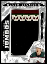 2024-25 Upper Deck Black Diamond Rookie Team Logo Jumbos Josh Doan Rookie