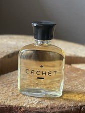 Vintage 1970s Prince Matchabelli Cachet Miniature Bottle Perfume 7.5ml Full Rare