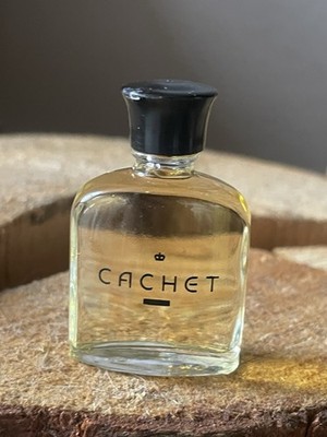 Vintage 70er Jahre Prince Matchabelli Cachet Miniatur Flakon Parfum 7,5ml voll selten