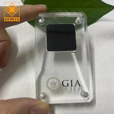 Loose Diamond Keeping Display Box Acrylic Gem Display Case Gemstone Jewelry