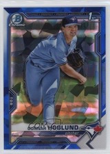 2021 Bowman Chrome Draft Sapphire Gunnar Hoglund #BDC-78 6e0