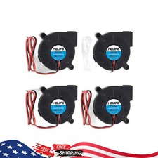 12V 5015 Brushless Dual Ball Bearing Blower Fan 50x15mm Turbine