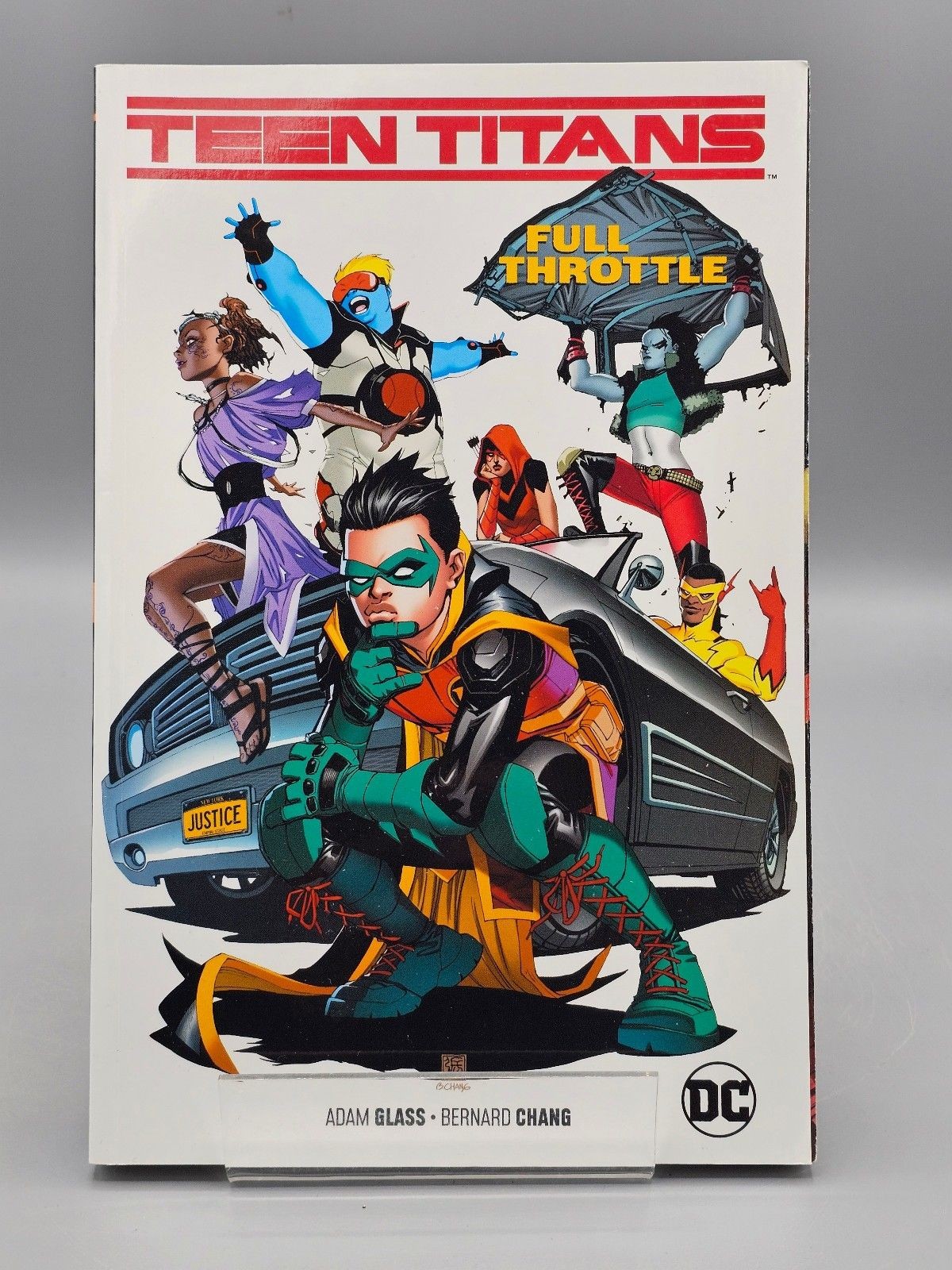 Teen Titans Vol. 1: Full Throttle Paperback Adam Glass - Graphic Novel