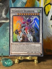 Stardust Warrior SDSE-EN040 Structure Deck: Synchron Extreme 1st Edition